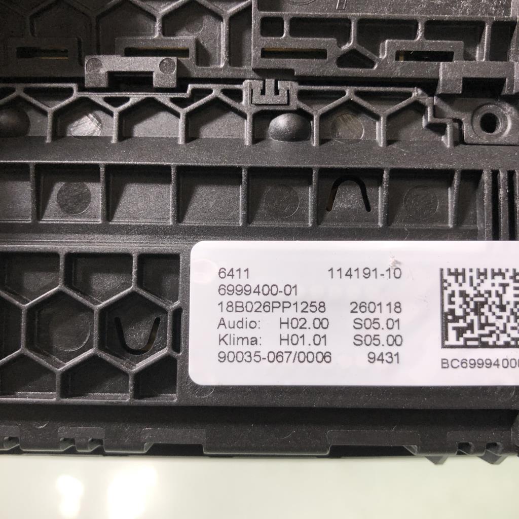 Commande chauffage BMW SERIE 5 G30/F90 PHASE 1  - 1
