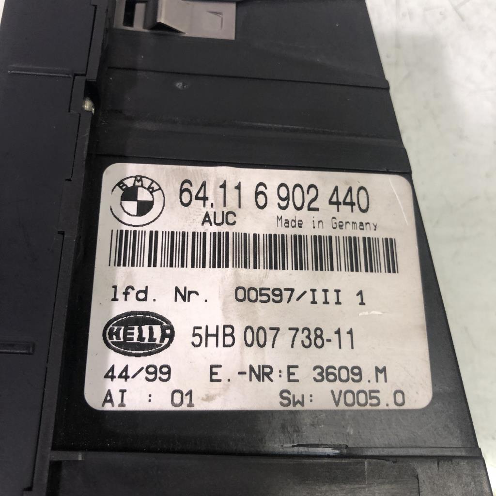 Commande chauffage BMW SERIE 3 E46 PHASE 1  - 1