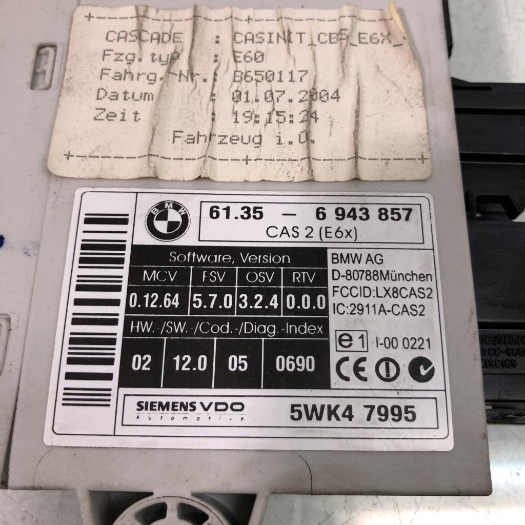 Calculateur BMW SERIE 5 E60 PHASE 1  - 1