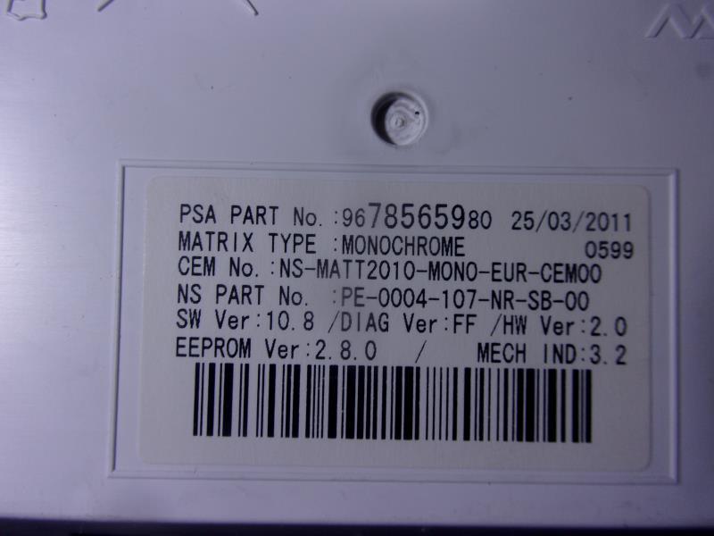 Compteur CITROEN C4 2 PHASE 1 Diesel - 1