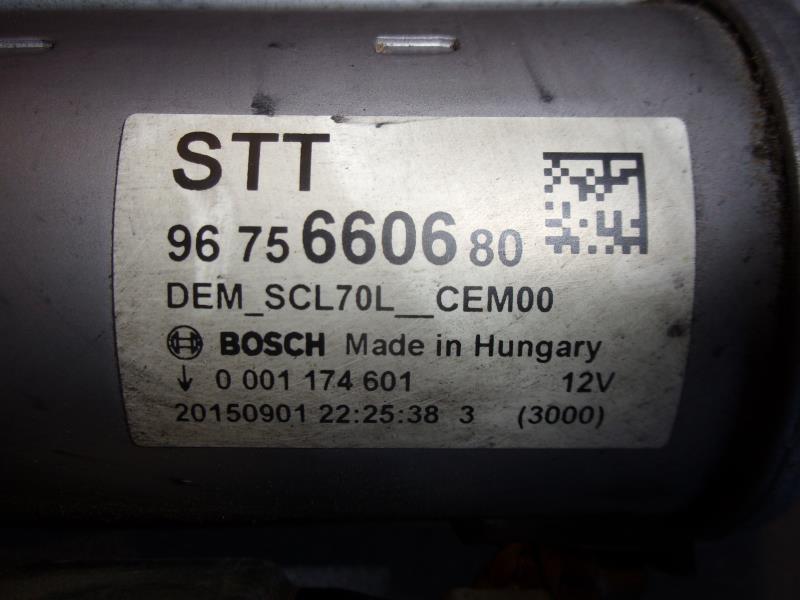 Demarreur PEUGEOT PARTNER 2 PHASE 3 Diesel - 1