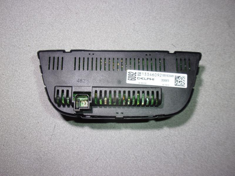 Commande chauffage OPEL MERIVA B PHASE 1 Diesel - 1