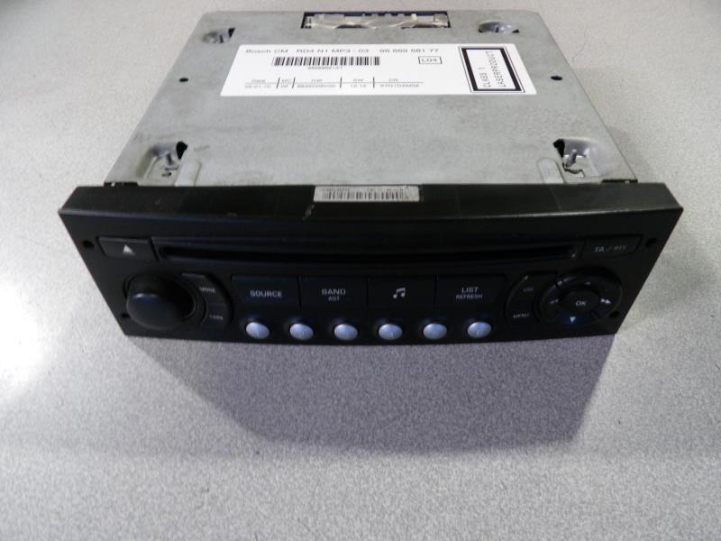 Autoradio d'origine CITROEN BERLINGO 2 PHASE 1 Diesel - 1