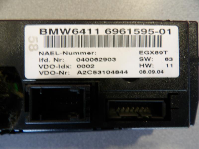 Commande chauffage BMW SERIE 1 E87 PHASE 1 Essence - 1
