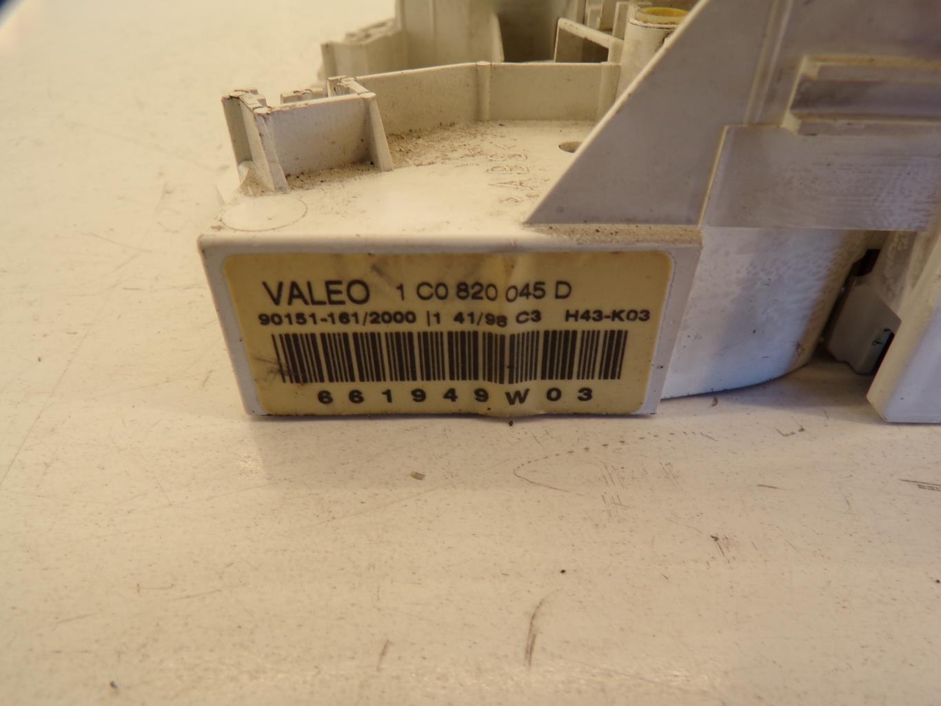 Commande chauffage VOLKSWAGEN NEW BEETLE 1 PHASE 1 Essence - 1