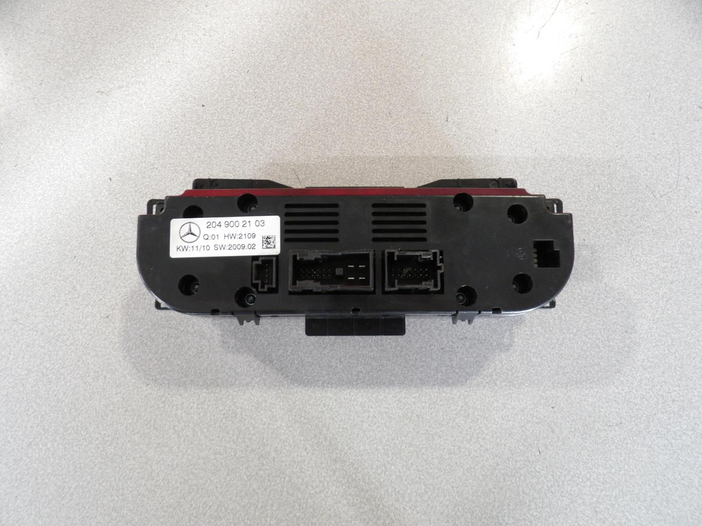 Commande chauffage MERCEDES CLASSE C 204 PHASE 1 Diesel - 1