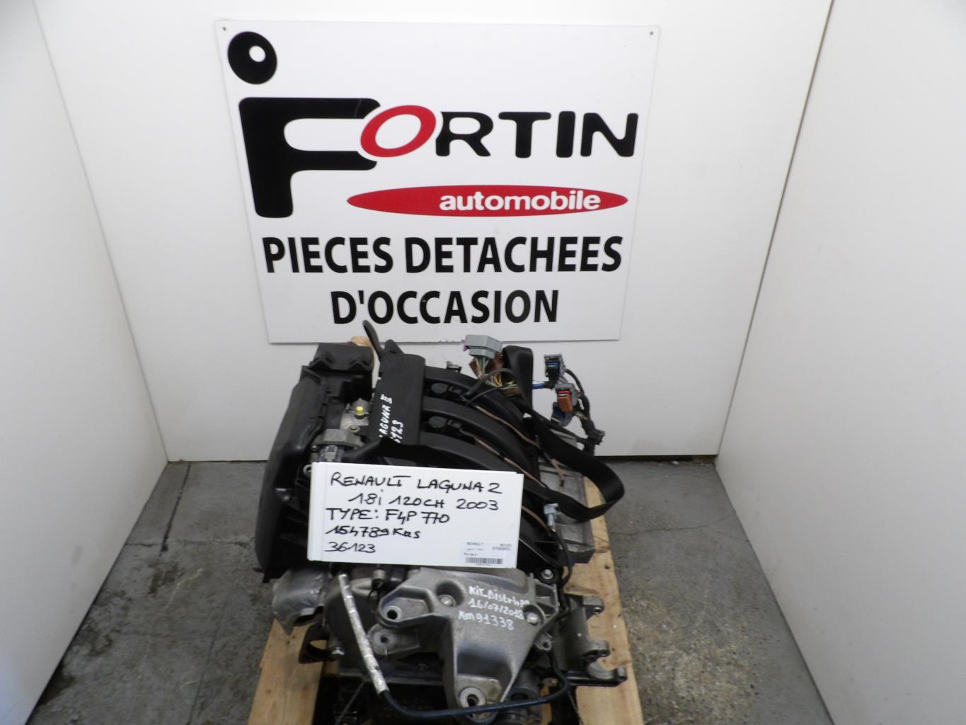 Moteur RENAULT LAGUNA 2 PHASE 1 Essence - 1