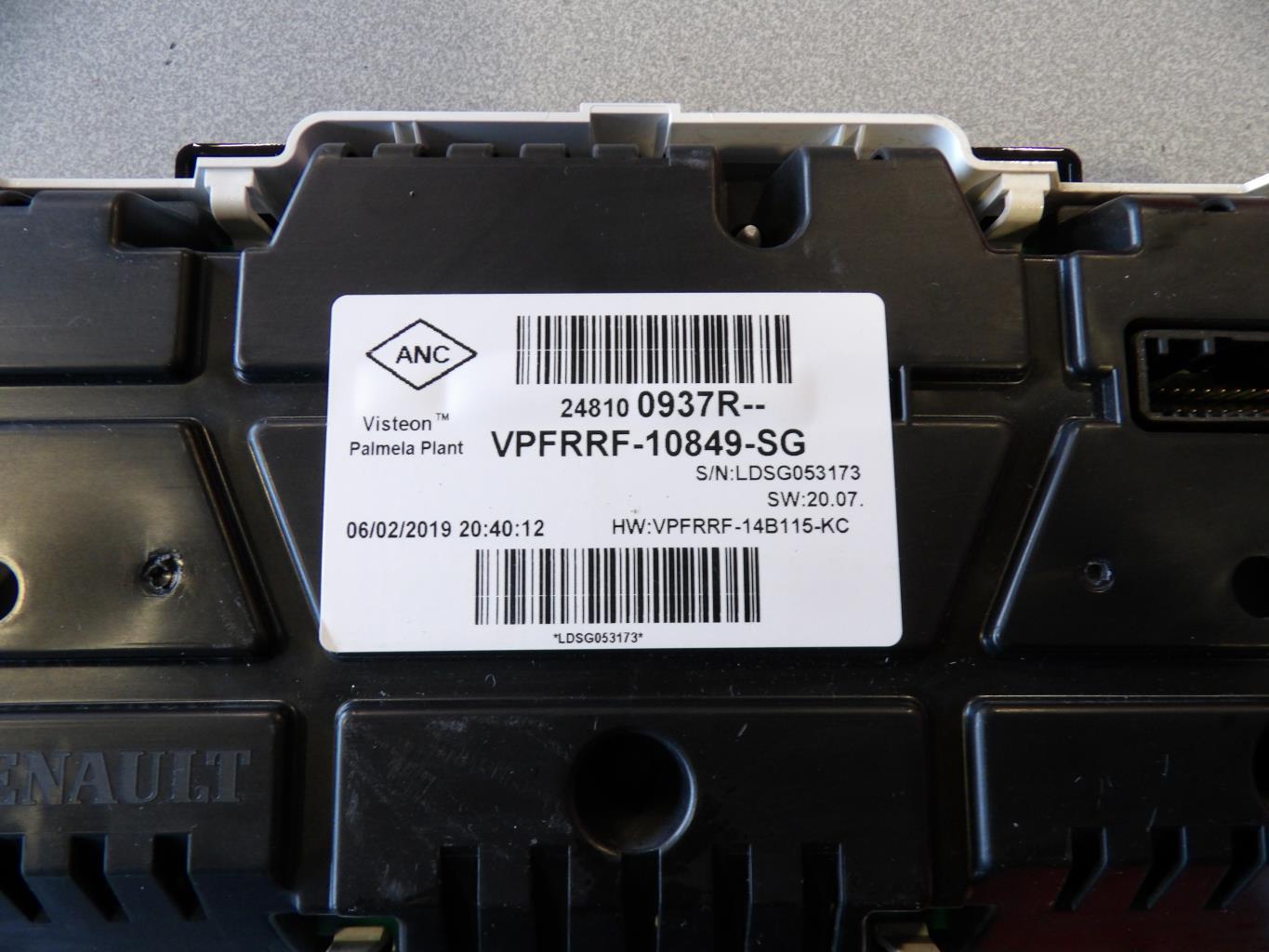 Compteur RENAULT TRAFIC 3 COURT PHASE 1 Diesel - 1