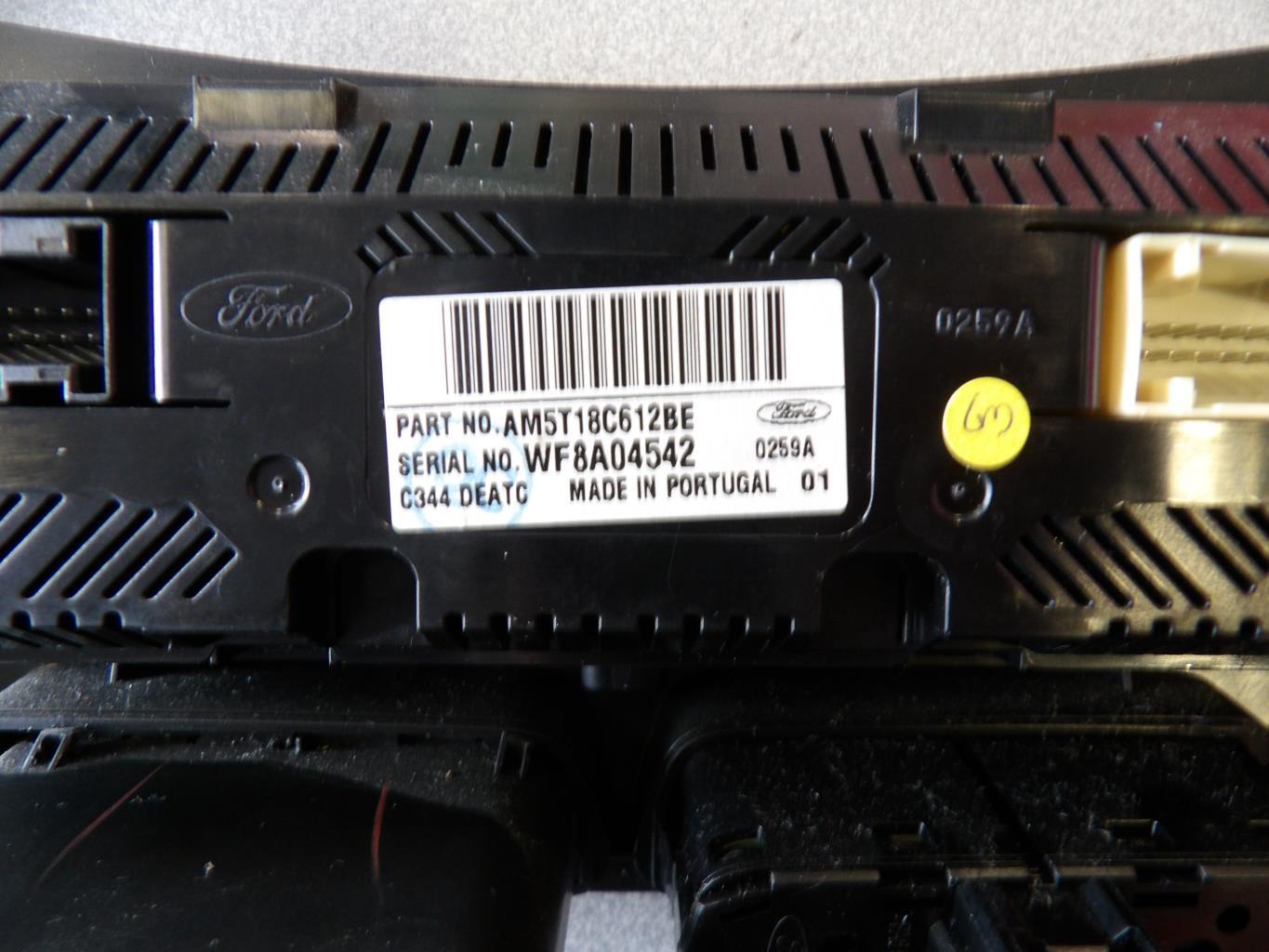 Commande chauffage FORD C-MAX 2 PHASE 1 Diesel - 1