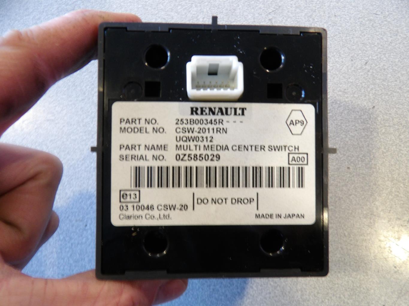 Commande GPS RENAULT SCENIC 3 PHASE 1 Diesel - 1