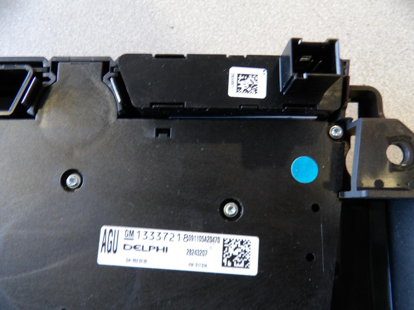 Commande autoradio OPEL ASTRA J PHASE 1 Diesel - 1