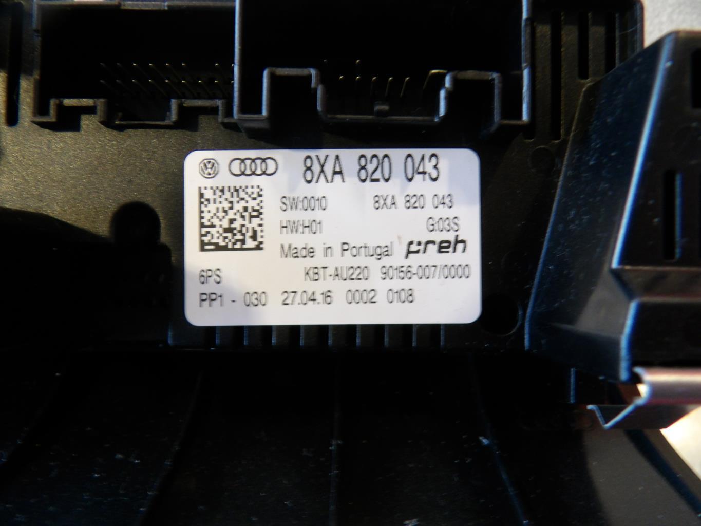 Commande chauffage AUDI A1 1 SPORTBACK PHASE 2 Essence - 1