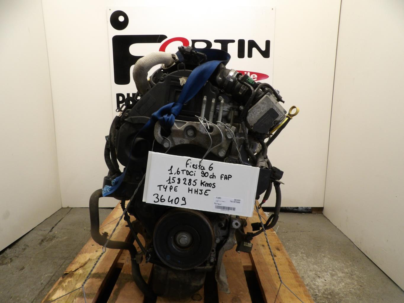 Moteur FORD FIESTA 6 PHASE 1 Diesel - 1