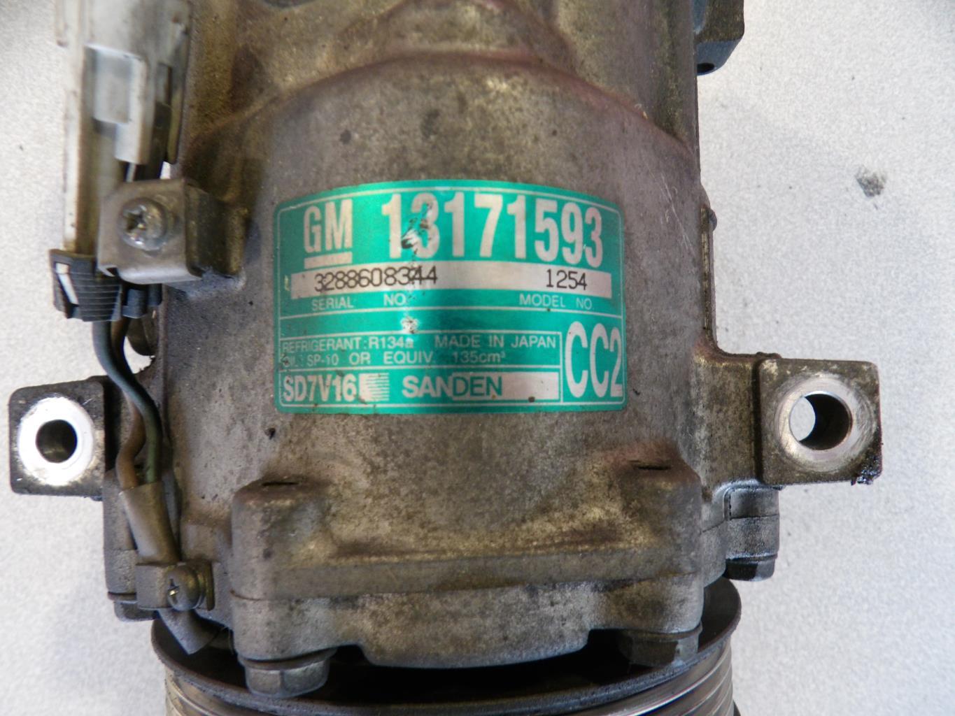 Compresseur clim OPEL VECTRA C PHASE 1 BREAK Diesel - 1