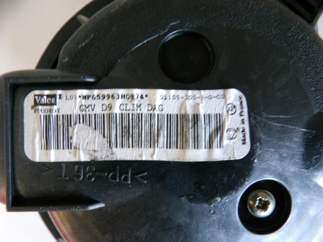 Ventilateur chauffage PEUGEOT 607 PHASE 1 Diesel - 1