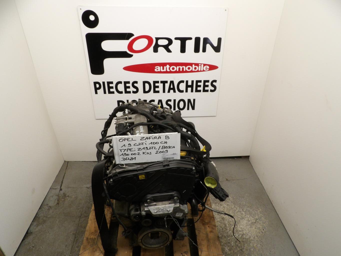 Moteur OPEL ZAFIRA B PHASE 2 Diesel - 1