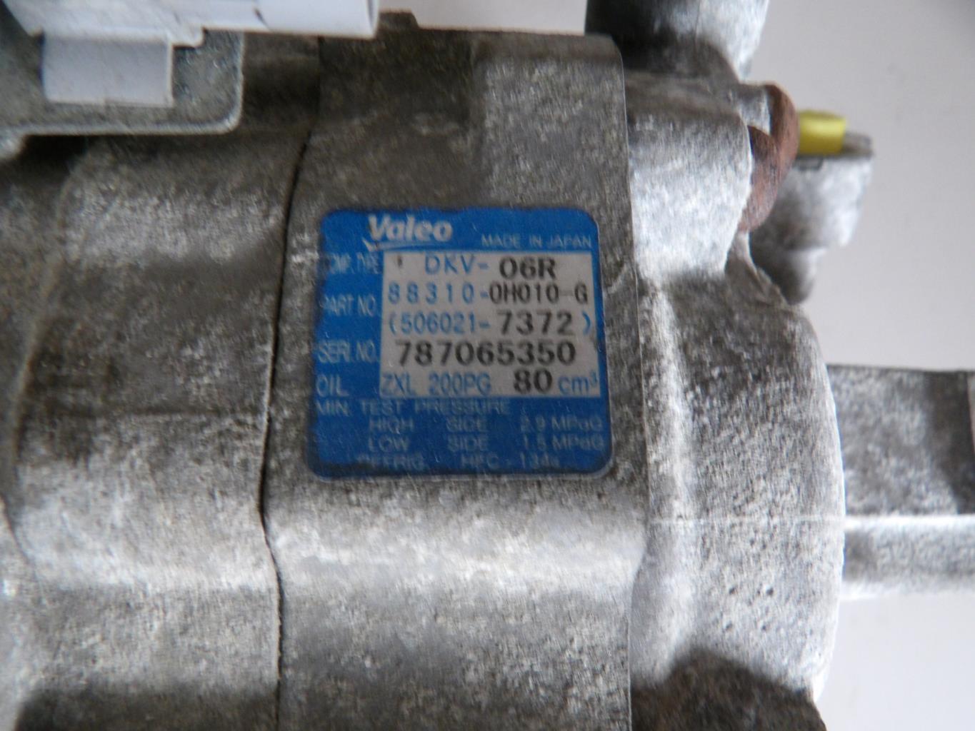 Compresseur clim CITROEN C1 1 PHASE 1 Essence - 1
