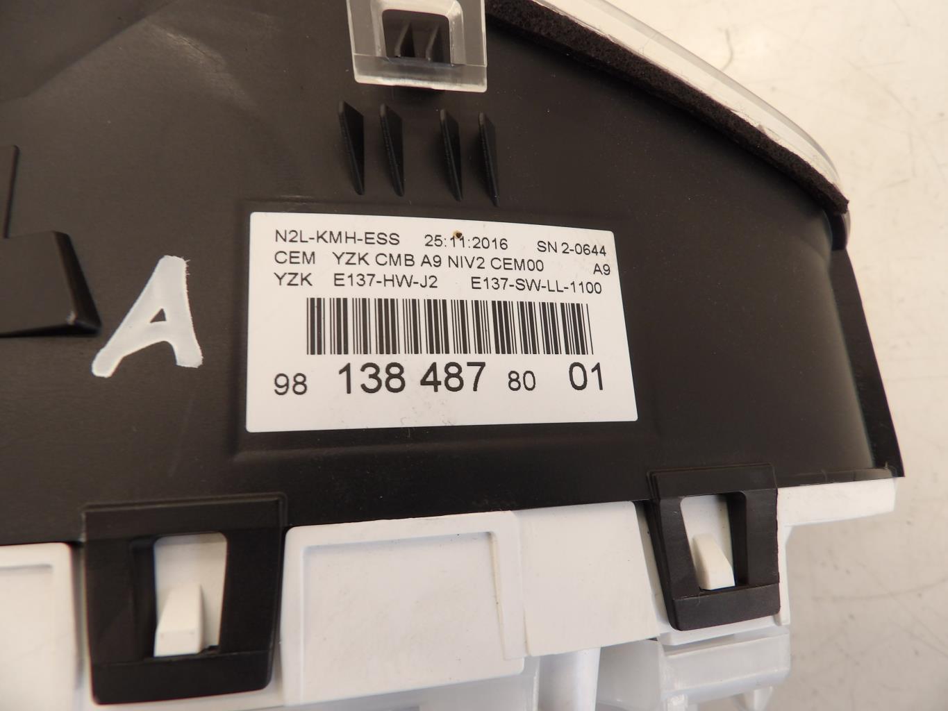 Compteur PEUGEOT 208 1 PHASE 2 Essence - 1