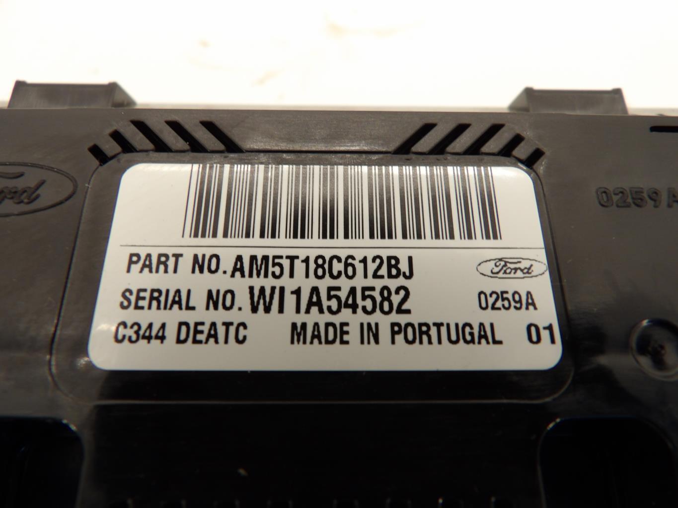 Commande chauffage FORD C-MAX 2 PHASE 1 Diesel - 1