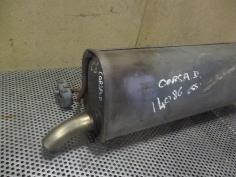 Silenziatore posteriore (scarico) OPEL CORSA D PHASE 1 Gasolina - 1