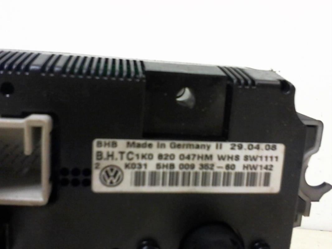 Commande chauffage VOLKSWAGEN GOLF 5 Diesel - 1