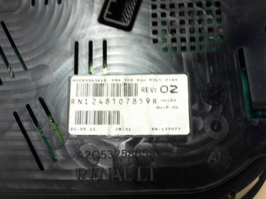 Compteur RENAULT MEGANE 3 PHASE 1 Diesel - 1