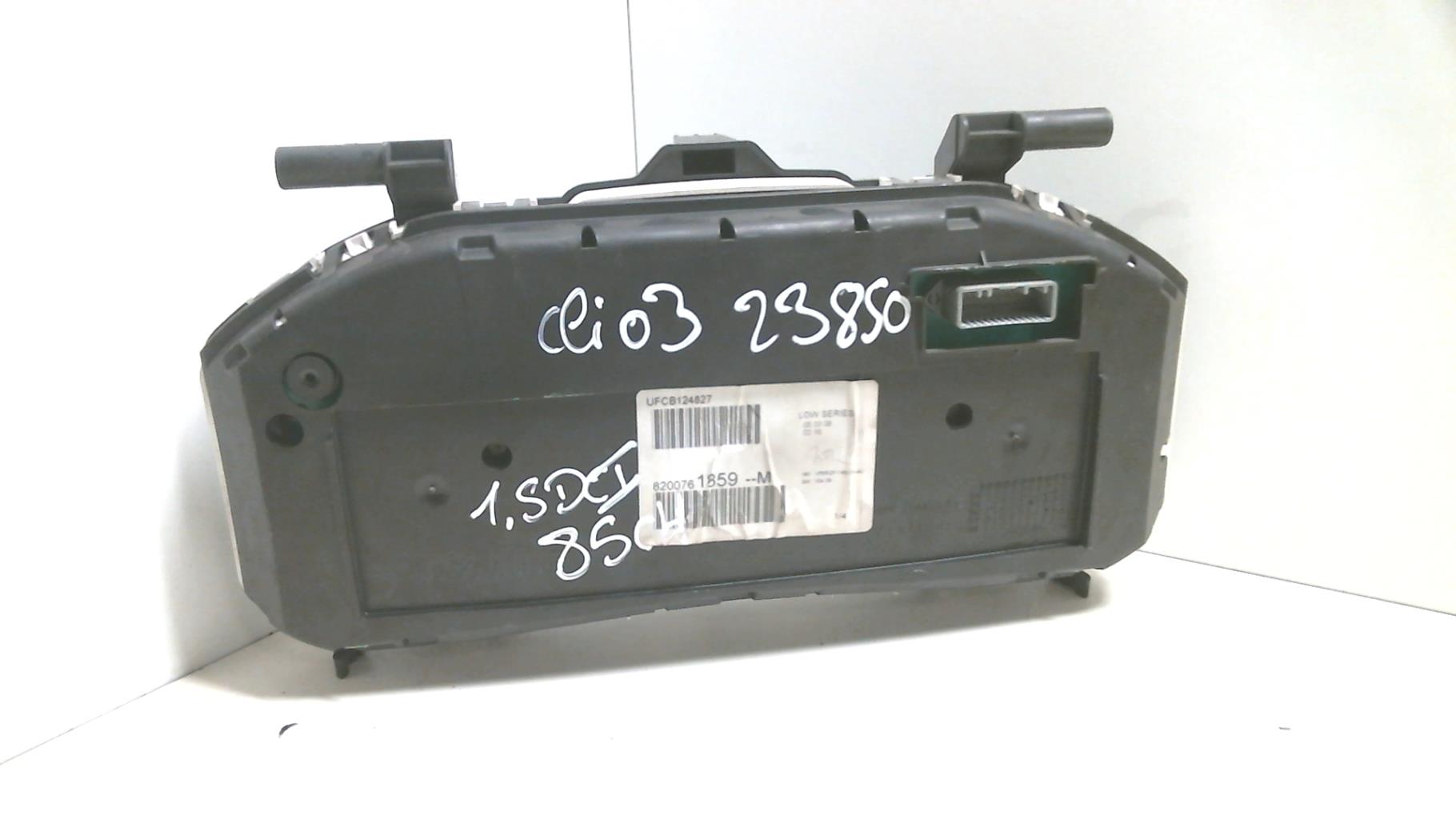 Compteur RENAULT CLIO 3 PHASE 1 Diesel - 1