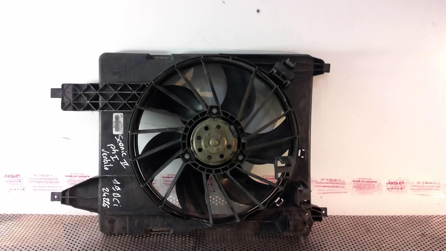 Motoventilatore radiatore RENAULT SCENIC 2 PHASE 1 Diésel - 1