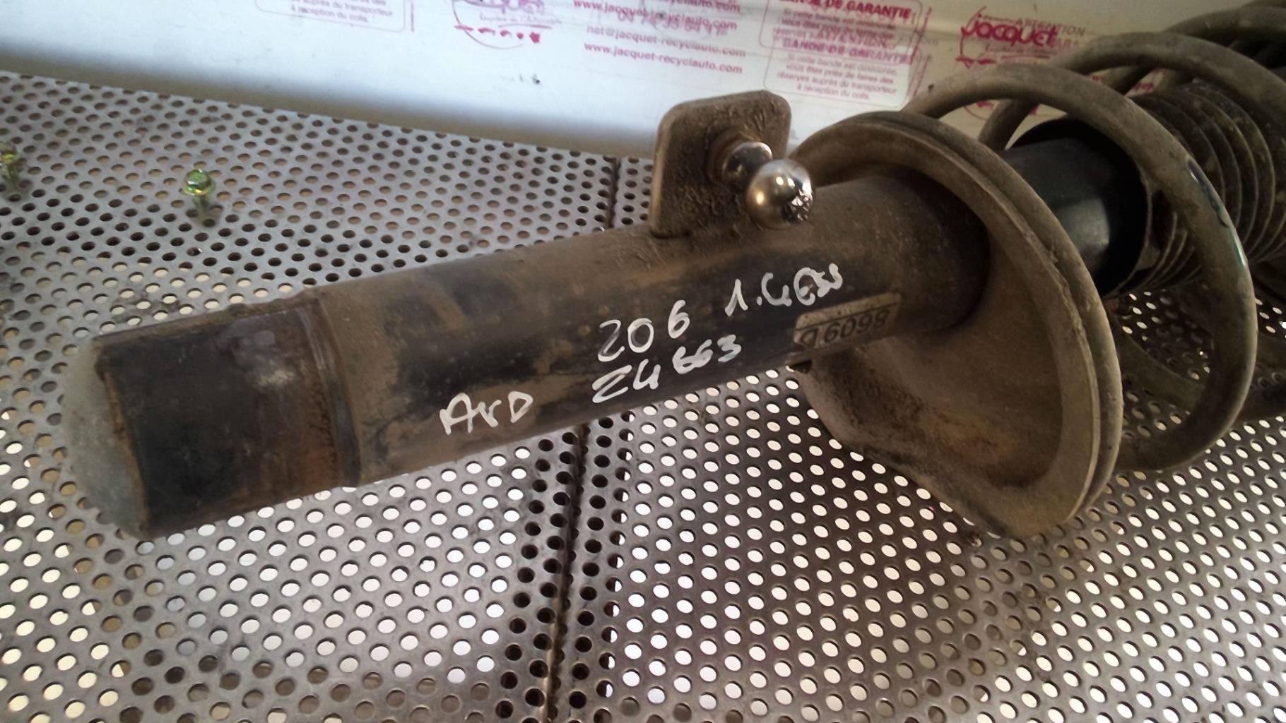 Ammortizzatore anteriore destro PEUGEOT 206 PHASE 1 Gasolina - 1