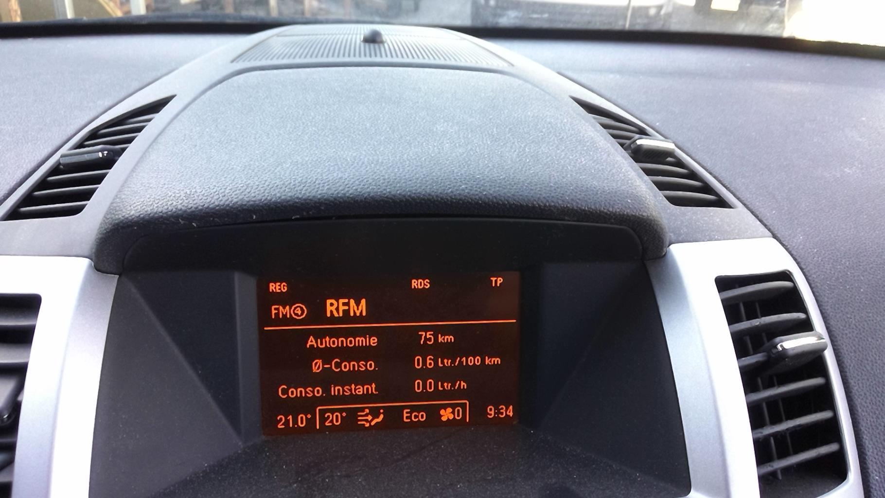 Ecran GPS OPEL ZAFIRA B PHASE 1 Diesel - 1