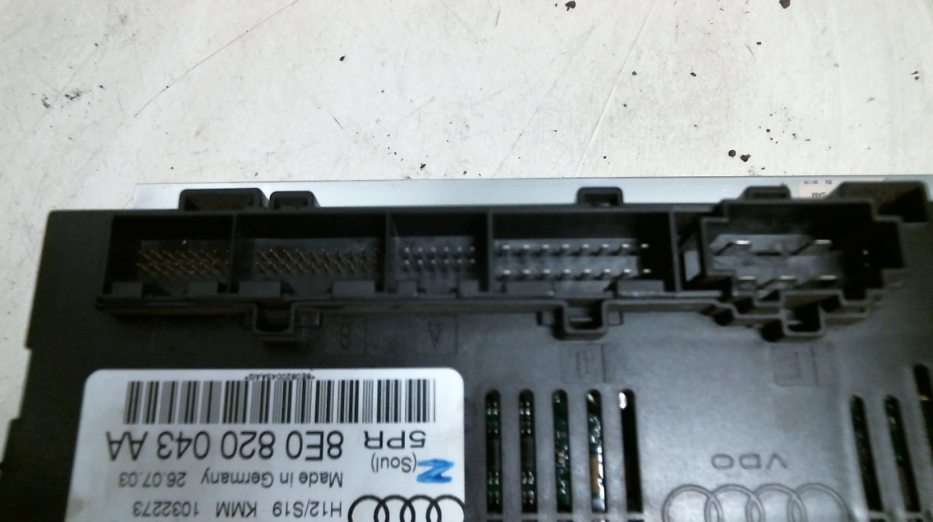 Commande chauffage AUDI A4 2 AVANT PHASE 1 BREAK Diesel - 1