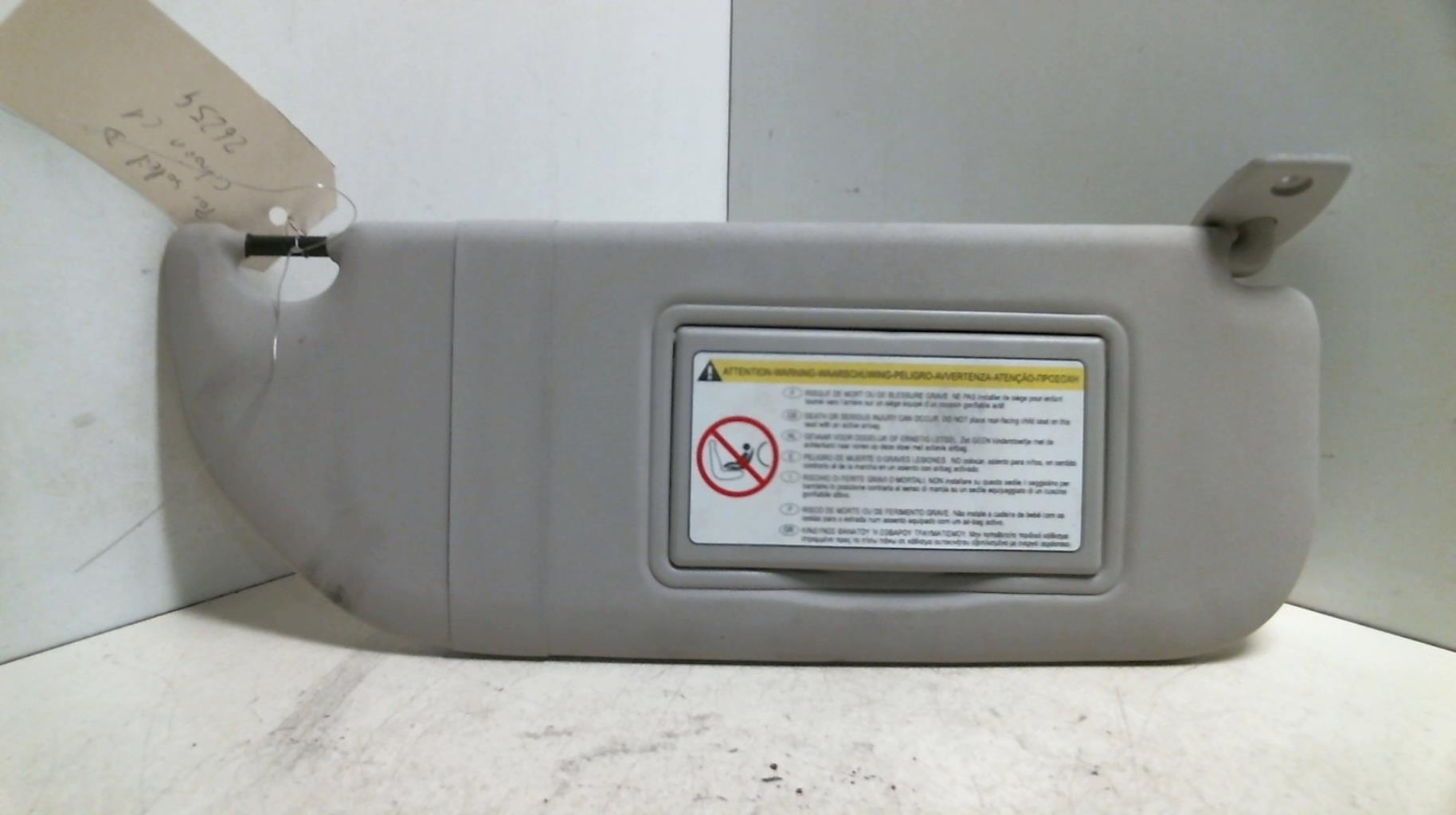 Visiera parasole destra CITROEN C1 1 PHASE 2 Gasolina - 1