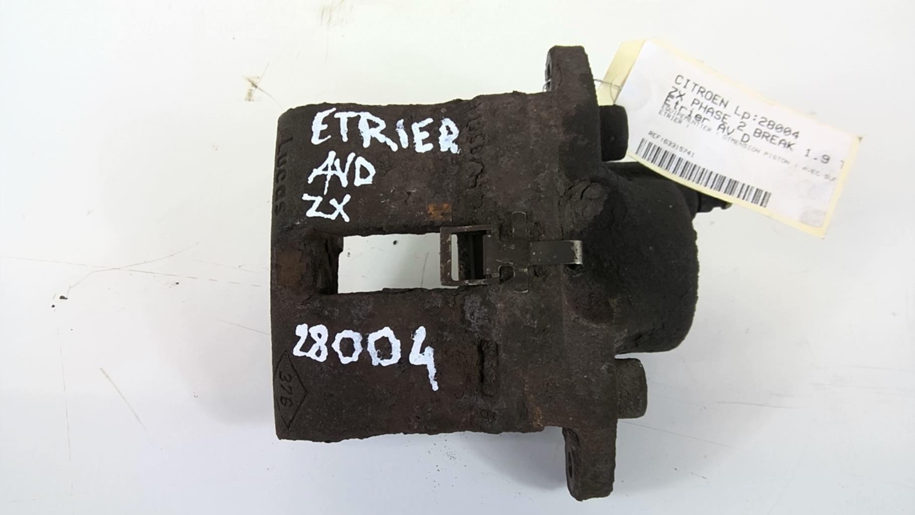 Pinza freni anteriore destra CITROEN ZX PHASE 2 BREAK Diésel - 1