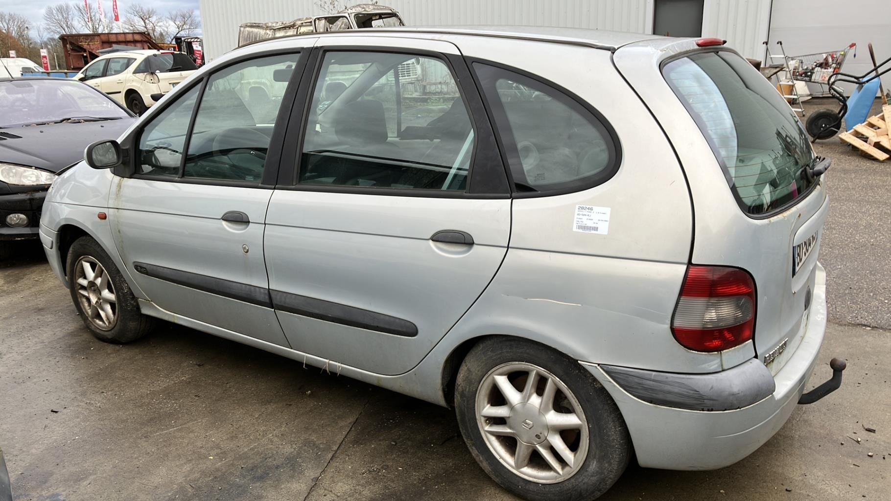 Vetro posteriore destro RENAULT SCENIC 1 PHASE 2 Diésel - 1