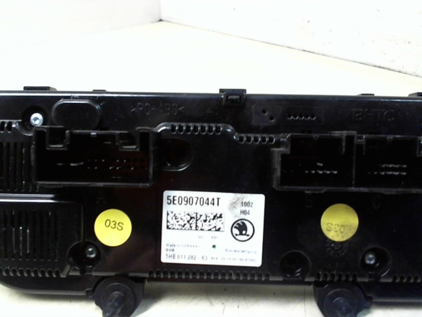 Commande chauffage SKODA OCTAVIA 3 PHASE 1 Diesel - 1