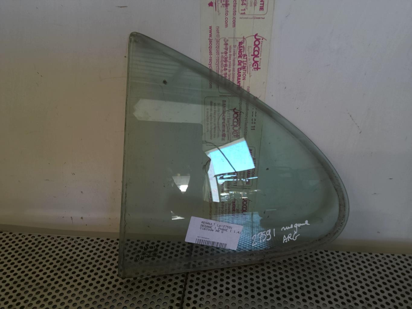 Ventanilla triangular trasera izquierda (puerta) RENAULT MEGANE 1 PHASE 1 Gasolina - 1