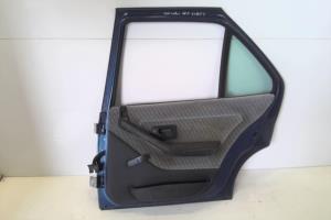 Porte Arrière Droit Pour Peugeot 306 Phase 2 - Réf. 9008C9 - Occasion En Bon état - Gris Clair