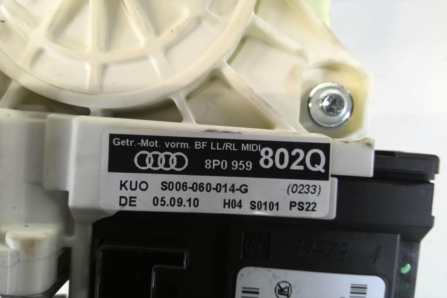 Alzacristalli elettrico anteriore destro AUDI A3 2 SPORTBACK PHASE 2 Diésel - 1