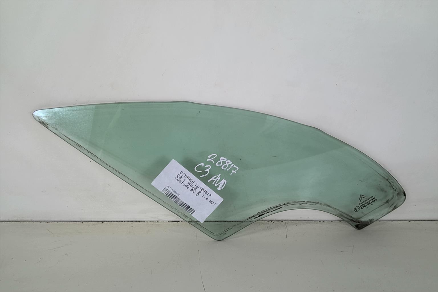 Ventanilla triangular delantera derecha (puerta) CITROEN C3 1 PHASE 2 Diésel - 1