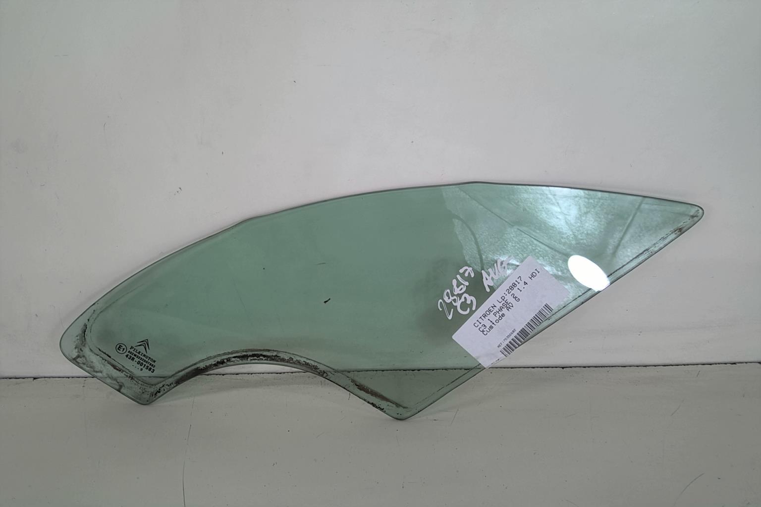 Vetro laterale fisso anteriore sinistra (portiera) CITROEN C3 1 PHASE 2 Diésel - 1