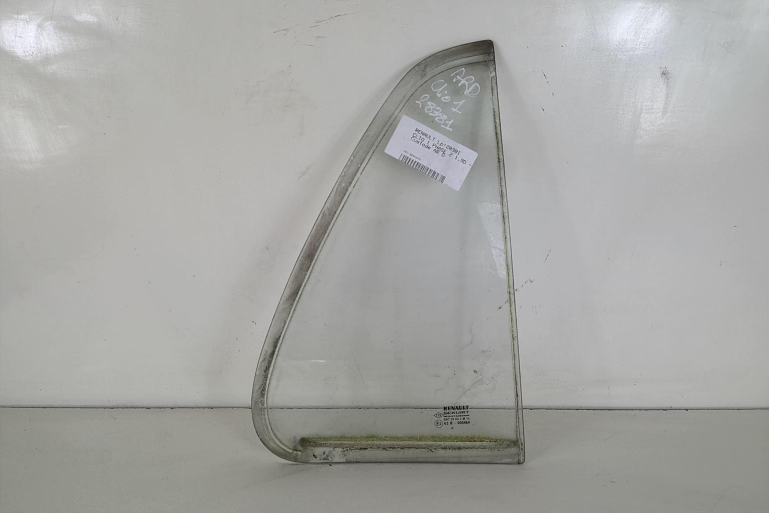 Vetro laterale fisso posteriore destro (portiera) RENAULT CLIO 1 PHASE 2 Diésel - 1