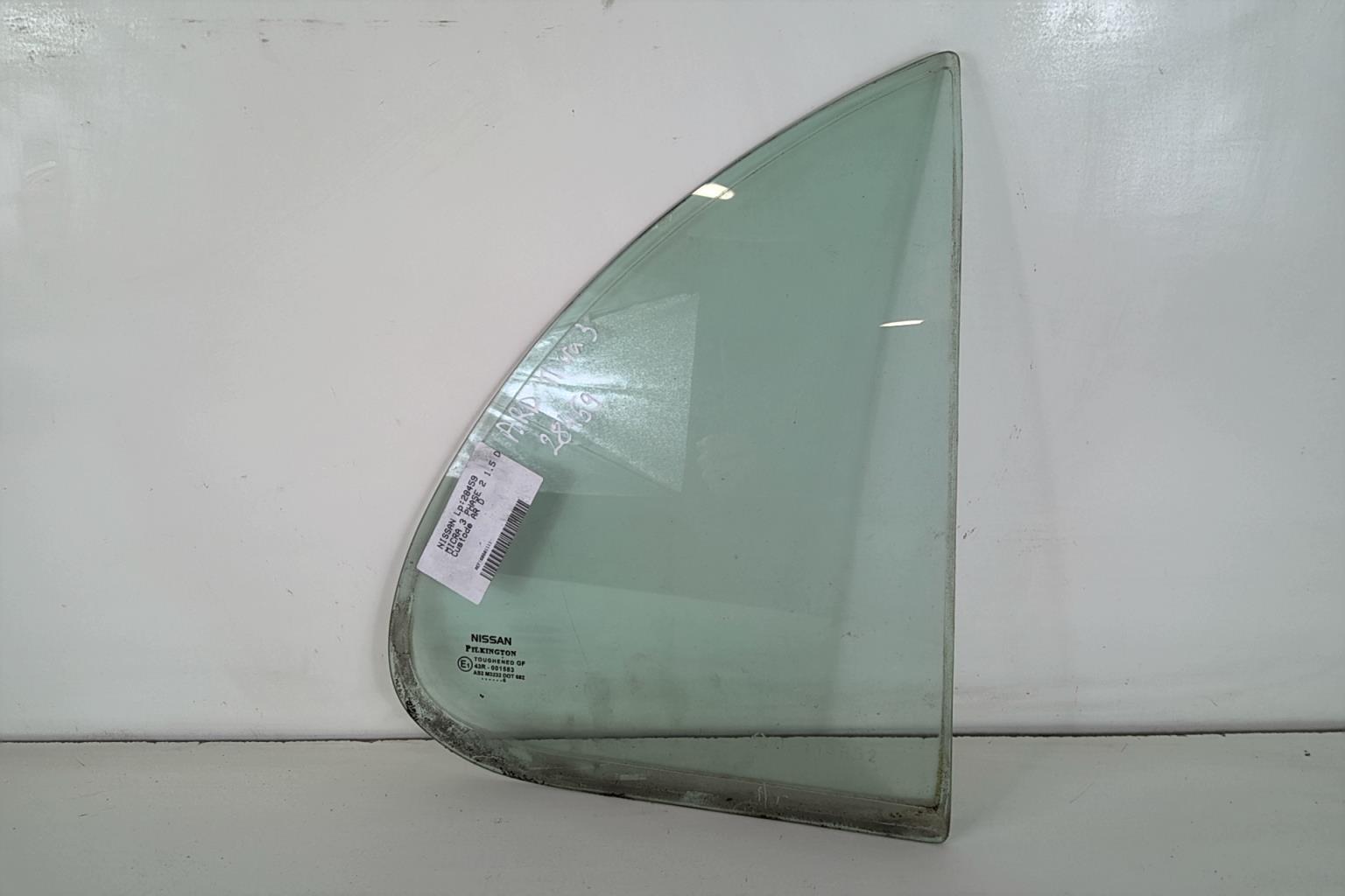 Vetro laterale fisso posteriore destro (portiera) NISSAN MICRA 3 PHASE 2 Diésel - 1