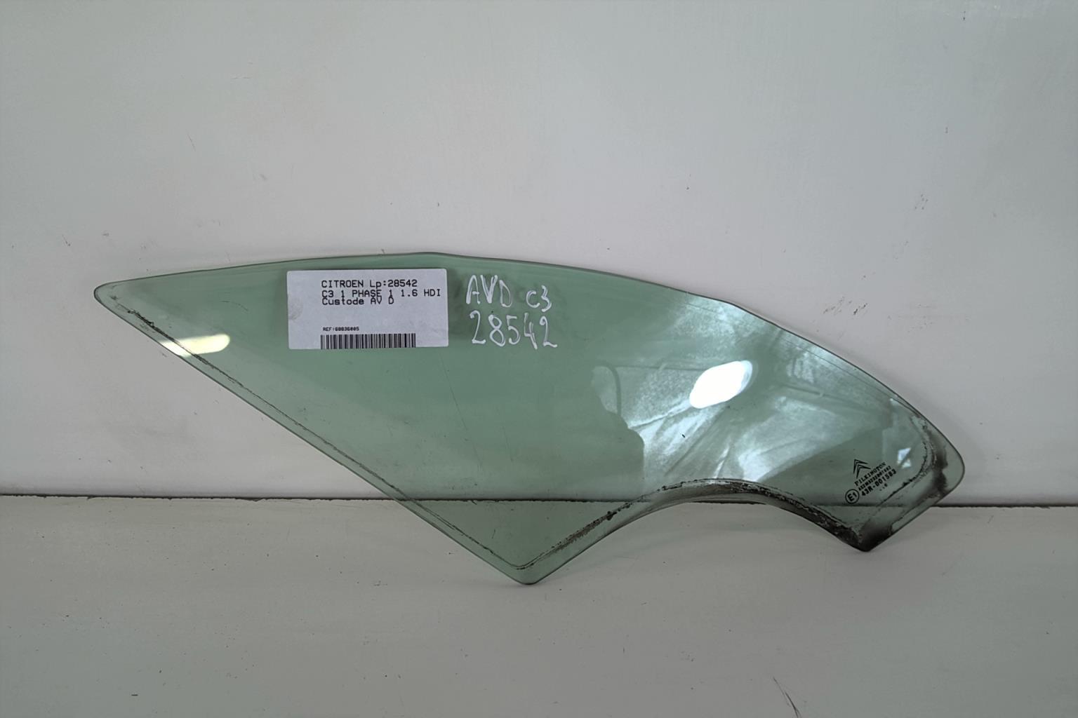 Custode avant droit (porte) CITROEN C3 1 PHASE 1 Diesel - 1