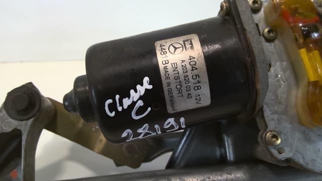 Motore tergicristallo anteriore MERCEDES CLASSE C 203 PHASE 1 Diésel - 1