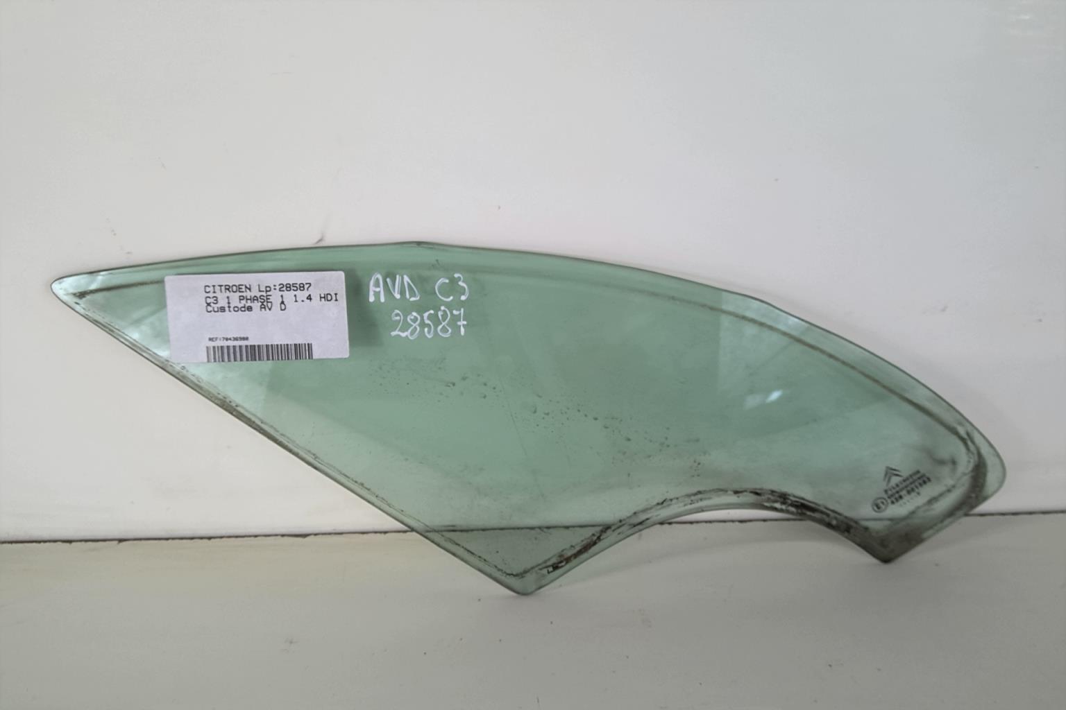 Custode avant droit (porte) CITROEN C3 1 PHASE 1 Diesel - 1
