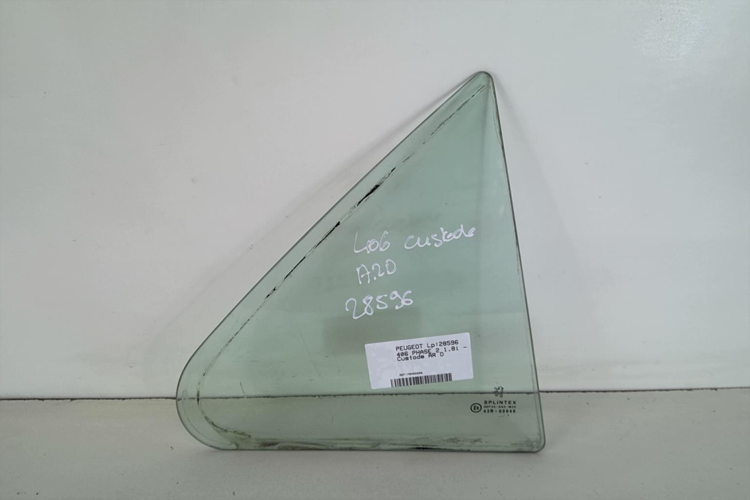 Ventanilla triangular trasera derecha (puerta) PEUGEOT 406 PHASE 2 Gasolina - 1