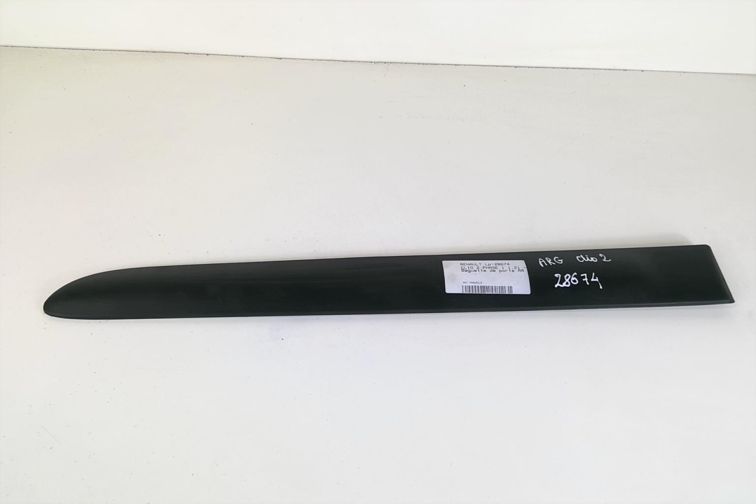 Modanatura portiera posteriore sinistra  RENAULT CLIO 2 PHASE 1 Gasolina - 1