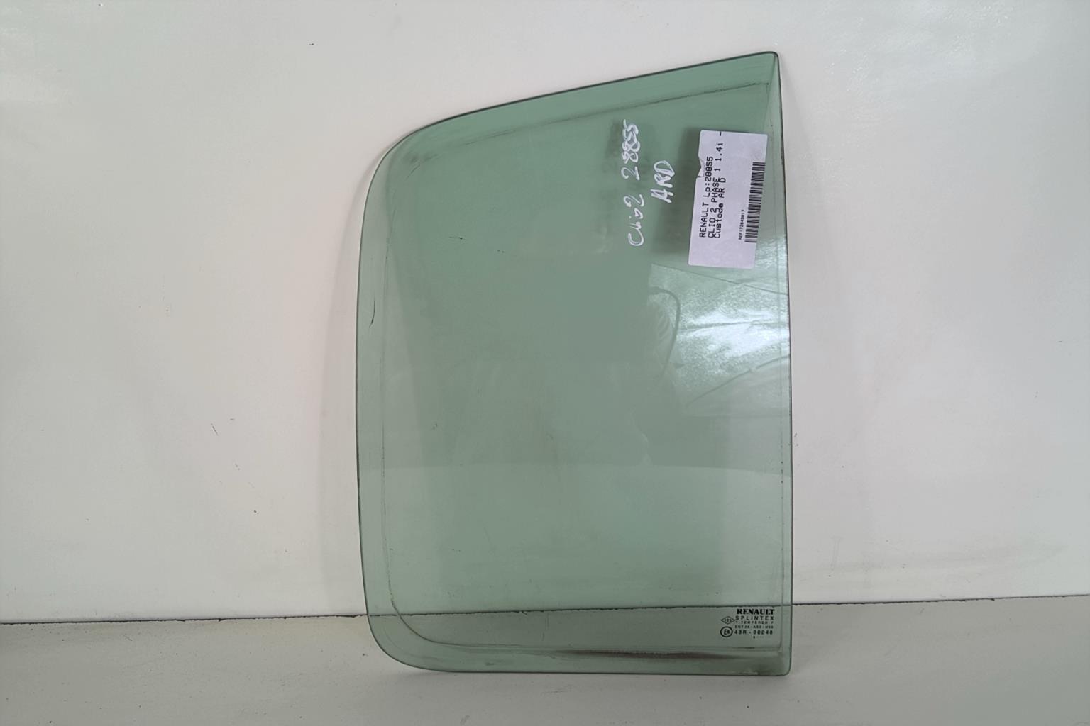 Vetro laterale fisso posteriore destro (portiera) RENAULT CLIO 2 PHASE 1 Gasolina - 1