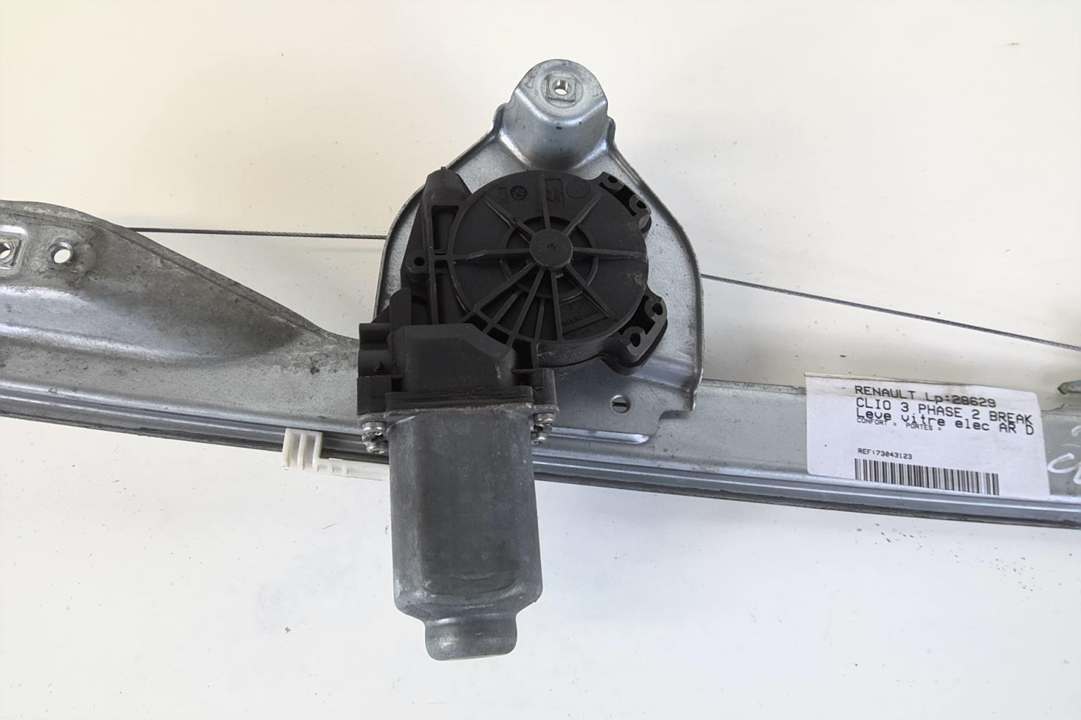 Alzacristalli elettrico posteriore destro RENAULT CLIO 3 PHASE 2 BREAK Diésel - 1