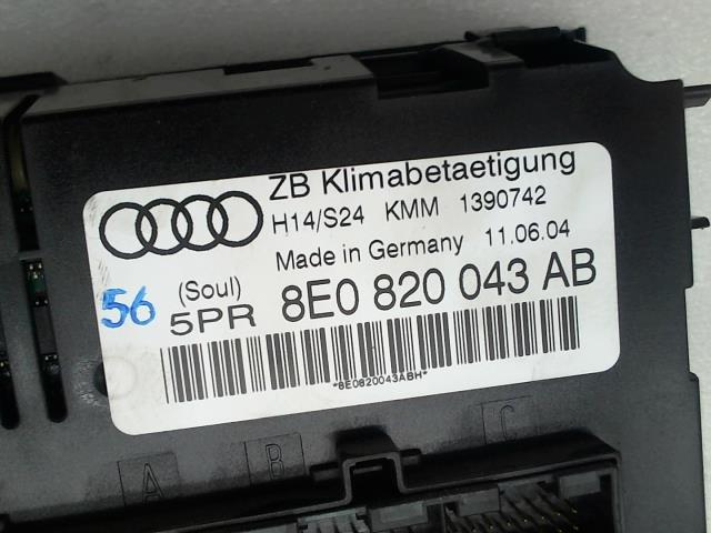 Commande chauffage AUDI A4 2 AVANT PHASE 1 BREAK Diesel - 1